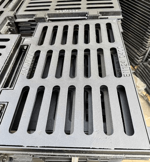 公坡镇球墨铸铁雨水单篦展示