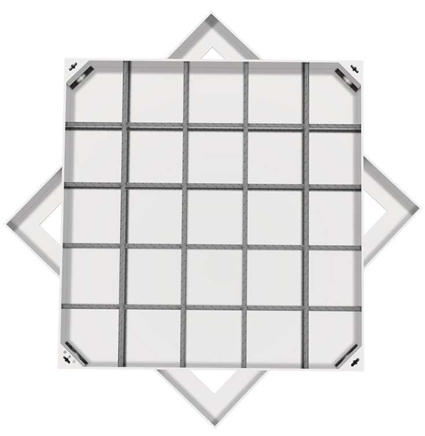 公坡镇不锈钢方井展示